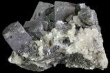 Cubic Galena & Dolomite Crystal Cluster - Missouri #73862-2